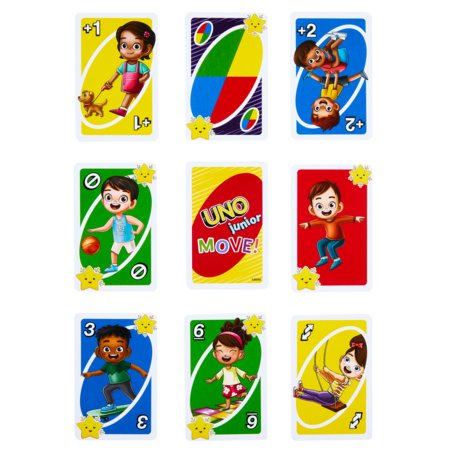 UNO kortos mažiesiems pajudėkime, HNN03 
