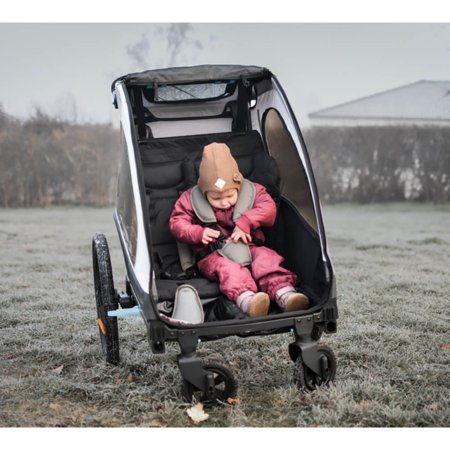 BABYTROLD sportinis vežimėlis ROADRUNNER 3in1,  Black/Grey, 14-08S 