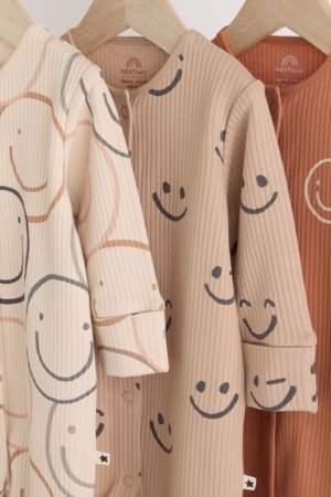 NEXT šliaužtinukas ilgomis rankovėmis, 3vnt., K79536 50 