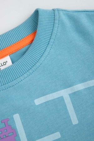COCCODRILLO marškinėliai ilgomis rankovėmis, mėlyni, cm 