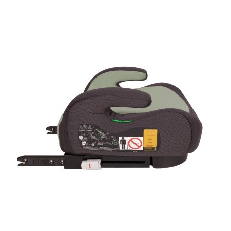 MILLI automobilinė kėdutė-busteris RACE ISOFIX, dark grey+green, CC15-R129 