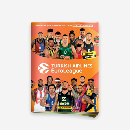 Lipdukų knyga Euroleague 2024-25, 8051708023060 