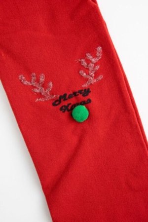COCCODRILLO pėdkelnės MERRY XMAS, raudonos, ZC4380301MER-009-140, 140/146 cm