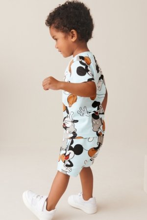 NEXT marškinėliai trumpomis rankovėmis ir šortai MICKEY MOUSE, 419077 98-104 