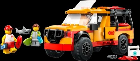 60453 LEGO® City Great Vehicles Paplūdimio gelbėtojų sunkvežimis 