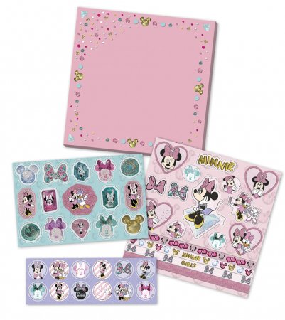 TOTUM DISNEY MINNIE MOUSE lipdukų rinkinys, 580138 580138