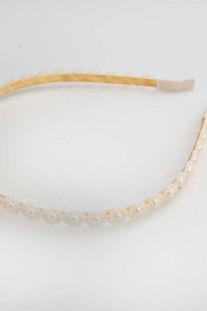 COCCODRILLO plaukų segtukas PETIT BIJOU, kreminis, WC5311905PBJ-003-000, one size cm 