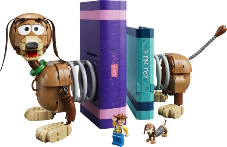 43301 LEGO® ǀ Disney ir Pixar „Žaislų istorijos“ šuniuko Slinkio knygų atramos 