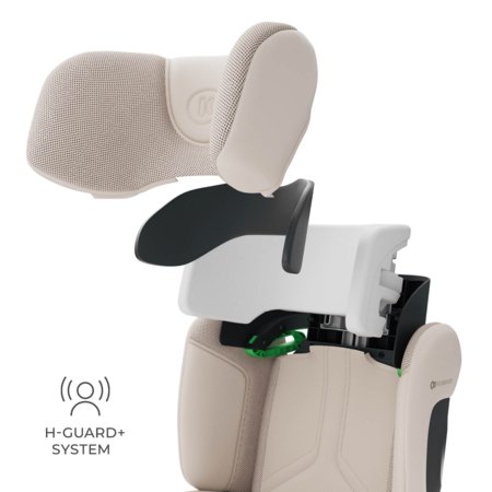 KINDERKRAFT automobilinė kėdutė XPAND 2 PRO, 100-150 cm., Beige, KCXPPR02BEG0000 