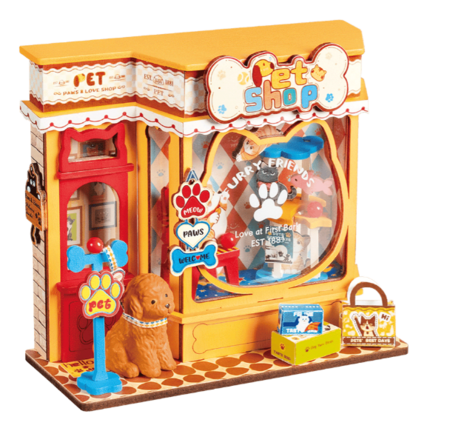 ROLIFE medinis konstruktorius Augintinių Parduotuvė, DS045 