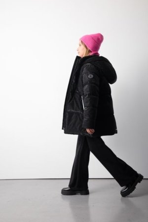 COCCODRILLO striukė OUTERWEAR GIRL JUNIOR, sidabrinė, cm 
