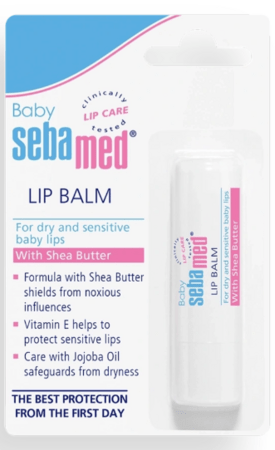 SEBAMED baby lūpų balzamas, 4.8 g. 