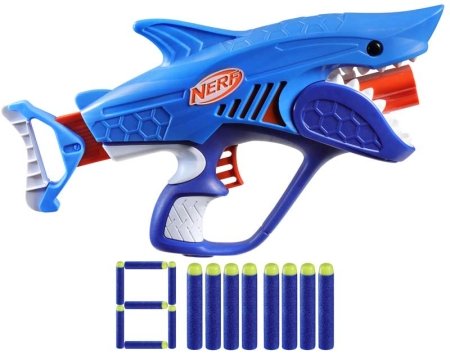 NERF žaislinis šautuvas Sharkfire, F8645 