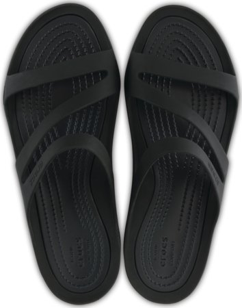 CROCS šlepetės, juodos, 203998-060, 42,5 dydis 