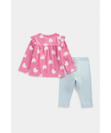 MOTHERCARE marškinėliai ilgomis rankovėmis ir tamprės, FA892 640446