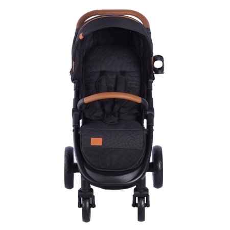 BABYTROLD universalus vežimėlis MALAGA 2in1, Black, 13-51SN-P 