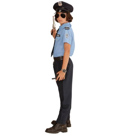 WIDMANN kostiumas Police Officer, dydis (116 cm / 4-5 metai), 04025 