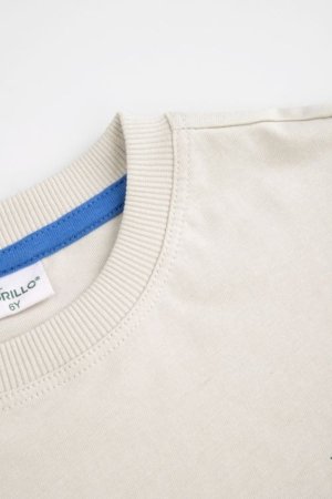 COCCODRILLO marškinėliai trumpomis rankovėmis, pilki, WC6143204RBK-019-098, 98 cm 