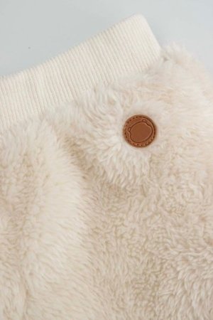 COCCODRILLO kelnės FOREST FRIENDS BOY NEWBORN, kreminės, cm 