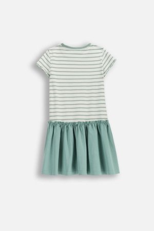 COCCODRILLO suknelė trumpomis rankovėmis, žalia, WC6129201RGK-011-104, 104 cm 