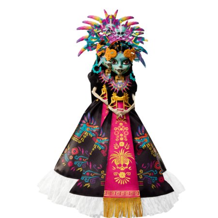 MONSTER HIGH Skullector kolekcinė lėlė – Dia De Muertos Skelita, JDR63 