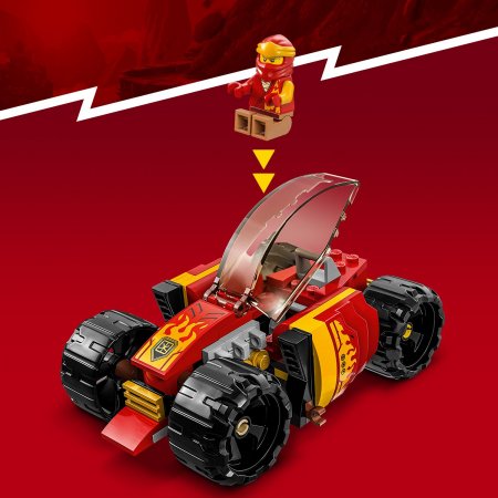 71780 LEGO® NINJAGO® Kai lenktyninis nindzių automobilis EVO 71780