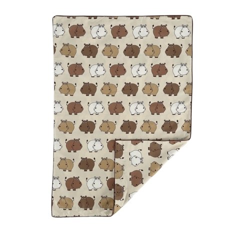 MARKLAND dviejų dalių patalynės užvalkalų komplektas PURE MUSLIN, 70-100 cm., Hippo, 17-61HPO 