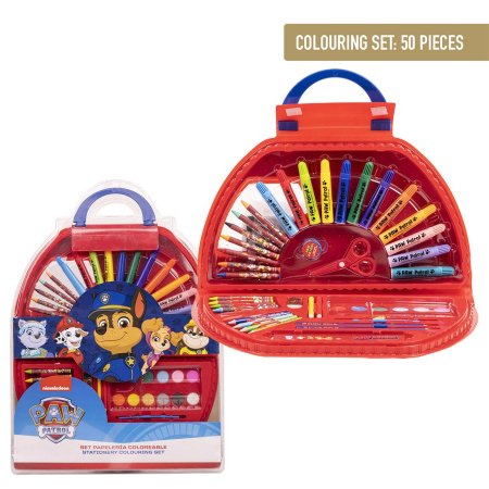 CERDA spalvinimo priemonių rinkinys Paw Patrol, 50 vnt., 2700000815 2700000815