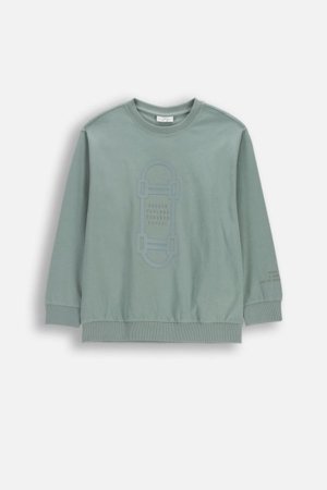 COCCODRILLO džemperis, žalias, WC6143102NBJ-011-152, 152 cm 