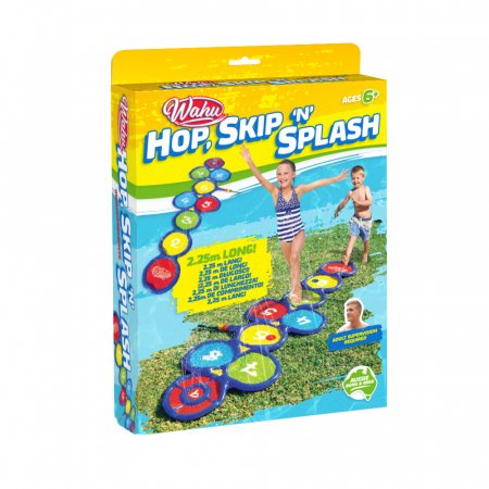 WAHU pripučiamas lauko žaidimas-vandens purkštukas Hop Skip 'N Splash, 919041.006 919041.006