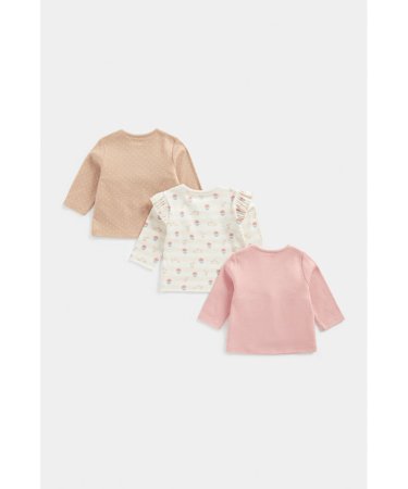MOTHERCARE marškinėliai ilgomis rankovėmis 3 vnt., FB373 