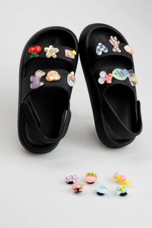 COCCODRILLO basutės, juodos, WC6208102SHG-021-032, 32/33 dydis 