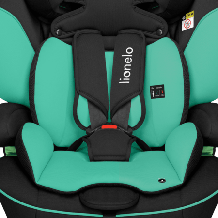 LIONELO automobilinė kėdutė LEVI I-SIZE, Green emerald,  76-150 cm., LO-LEVI I-SIZE 