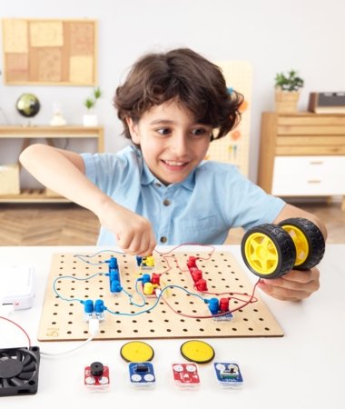 HAPE mokomasis elektros grandinių žaidimas, E5202A 