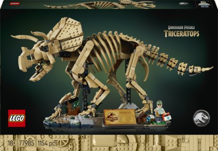 77985 LEGO® Jurassic World Dinozaurų fosilijos: triceratopsas 