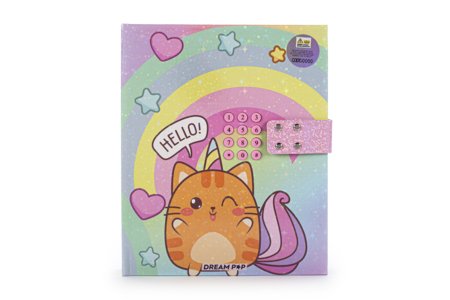 DREAM POP dienoraštis su kodu, vienaragis, K30300-33017 