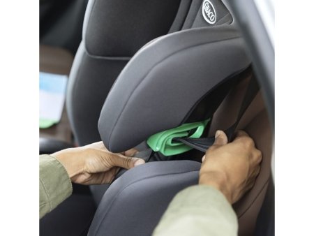 GRACO automobilinė kėdutė JUNIOR MAXI R129, Iron, 8CT899IROEU 