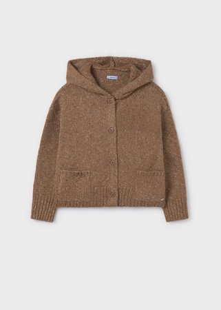 MAYORAL susegamas megztinis 8F, rudas, 7.313-56, 167 cm 