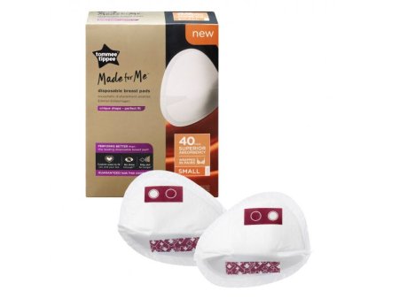 TOMMEE TIPPEE įklotai į liemenėle, S, balta, 40 vnt, 423629 423629