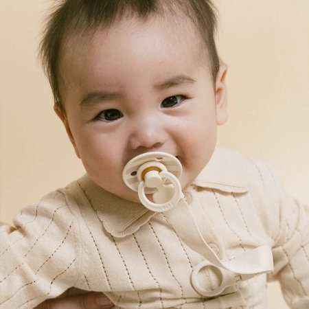 BIBS čiulptuko laikiklis, Ivory 