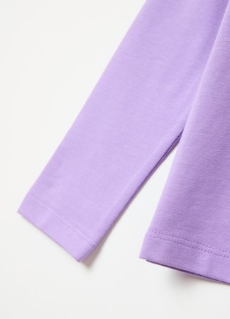 OVS marškinėliai ilgomis rankovėmis, violetiniai, 140 cm, 002122686 