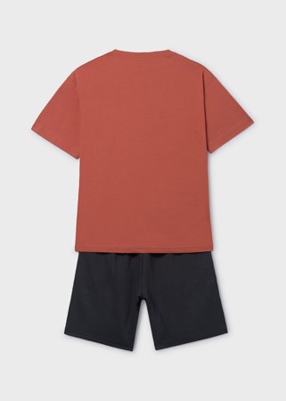 MAYORAL marškinėliai trumpomis rankovėmis ir šortai, copper, 6.690-44, 140 cm 