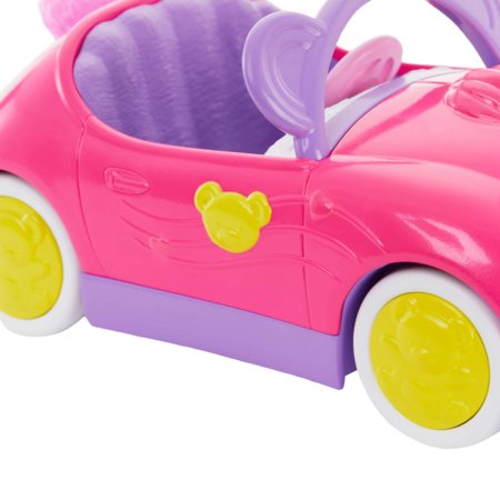 CHELSEA TEDDY CAR lėlytės ir automobiliuko rinkinukas, HXN05 