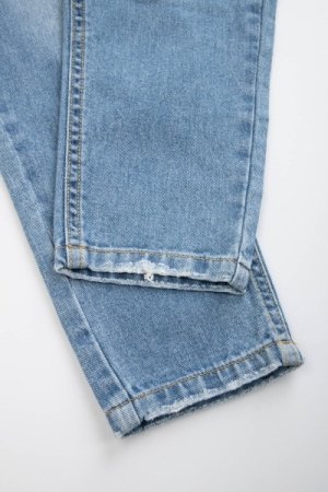 COCCODRILLO džinsai JEANS COLLECTION GIRL, mėlyni, WC3123104JCG-014 WC3123104JCG-014-164