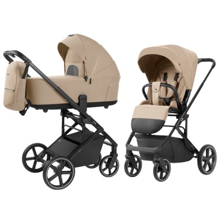 CARRELLO universalus vežimėlis ALFA 2IN1, Natural beige, CRL-6522 