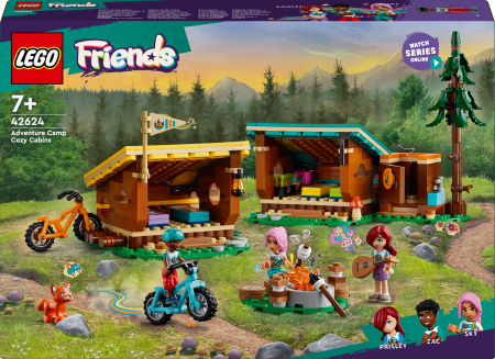 42624 LEGO® Friends Jaukūs stovyklos nameliai 