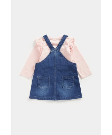 MOTHERCARE sarafanas ir marškinėliai ilgomis rankovėmis, FA909  