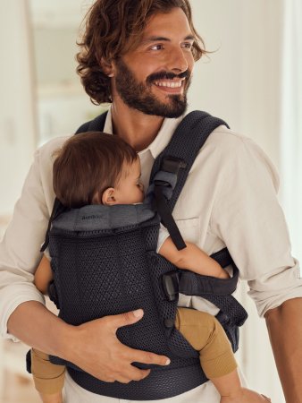 BABYBJORN nešioklė HARMONY 3D Mesh, anthracite, 088013 088013