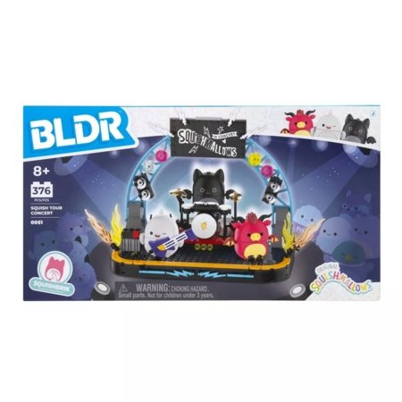 BLDR Squishmallows konstruktorius Squish koncertinis turas, CNS0051 