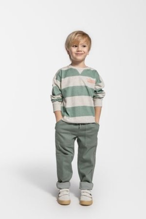 COCCODRILLO marškinėliai ilgomis rankovėmis SAGE TIME BOY KIDS, spalvoti, WC5143101SBK-022-122, 122 cm 
